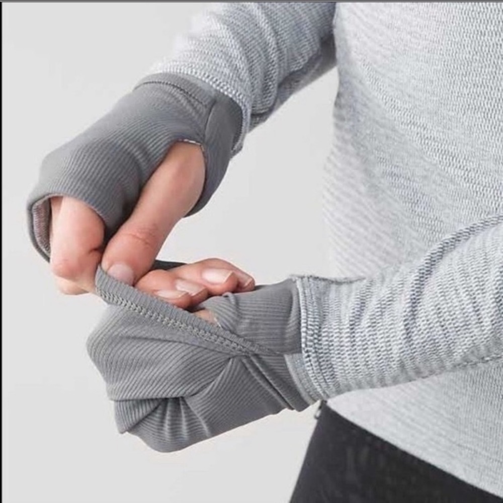 Lululemon Runderful Gray Pull Over Jacket 2 - Picture 3 of 10